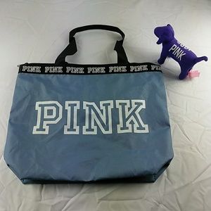 VICTORIA'S SECRET Carrying Tote With Plush Dog